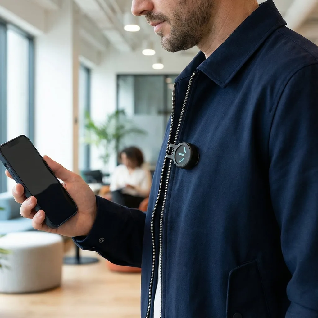 Bouton d'alarme Bluetooth